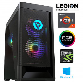 Legion T5 MT Ryzen 5 5600G 16GB 1TB SSD RTX 3060 12GB Windows 10 26AMR5 Стационарный компьютер